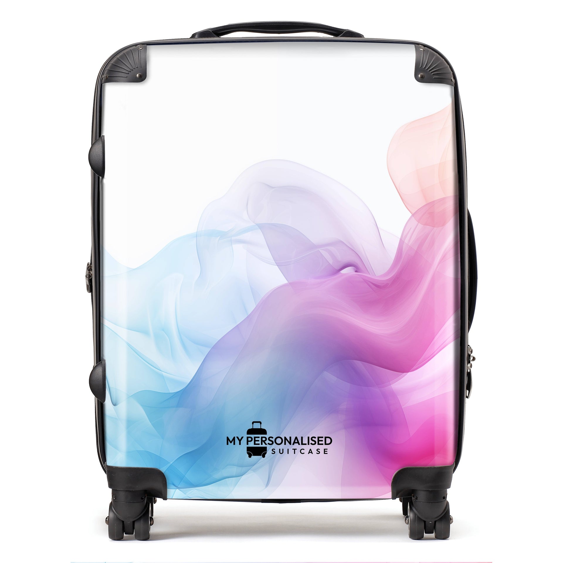Personalised Smoke Pastel Suitcase Large