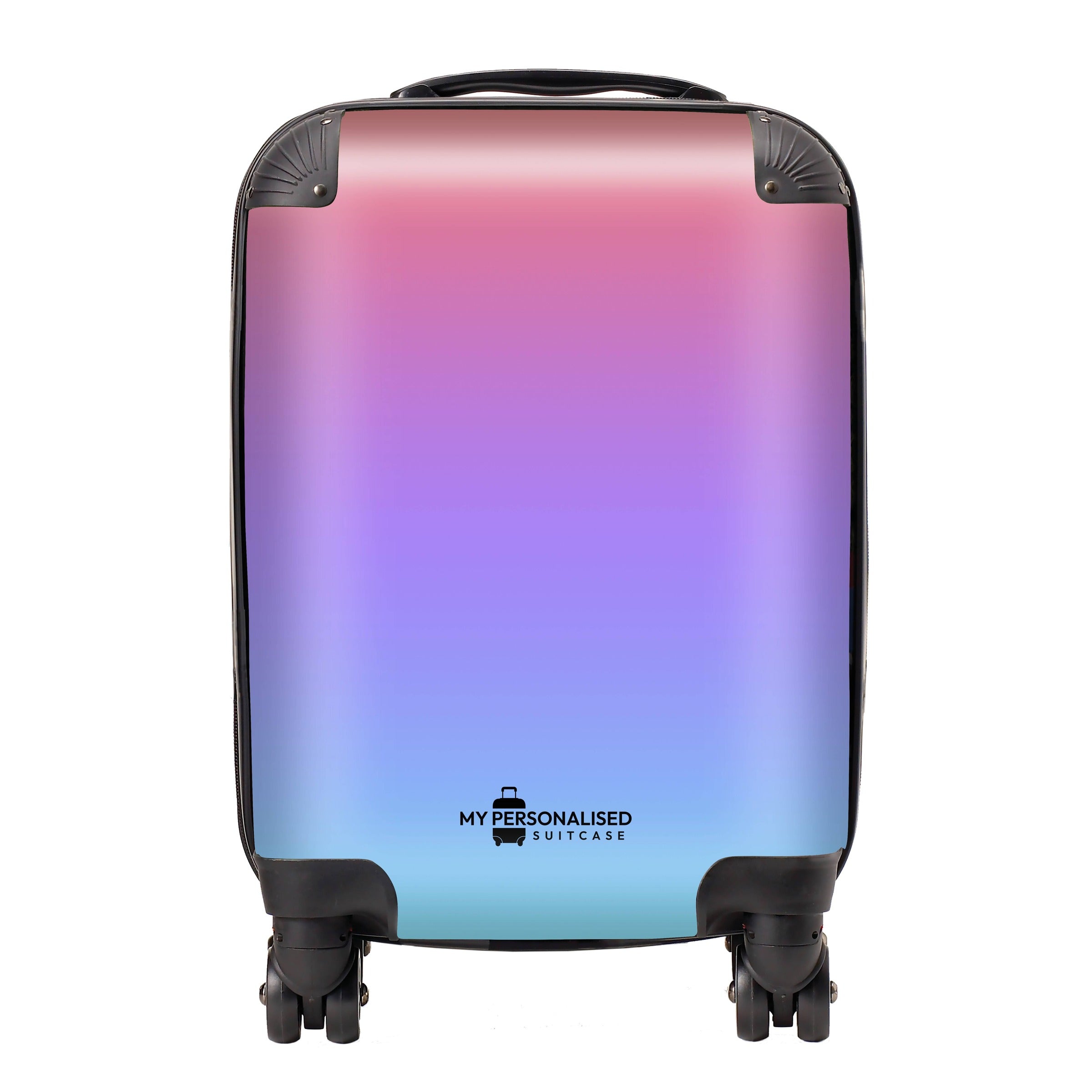 Personalised Blue, Purple and Red Ombre Gradient Suitcase – My ...
