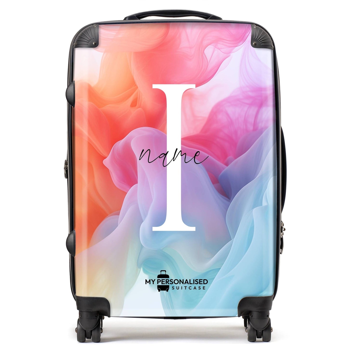 Personalised Smoke Pastel Suitcase - 9